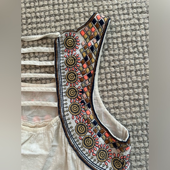 Embroidered Anthropologie Dress - XSP - Picture 4 of 8